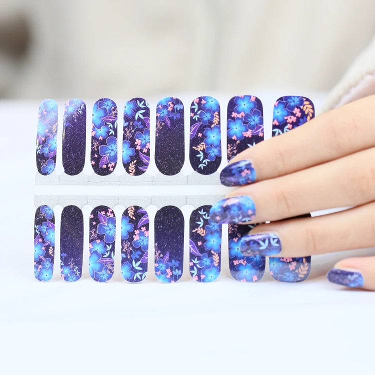 

Amazon Custom Nail stickers wholesale Semicured gel stickers nail wraps, Colorful