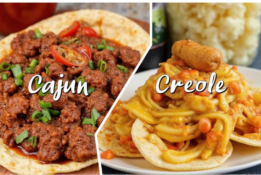 New Orleans market with Creole ingredients