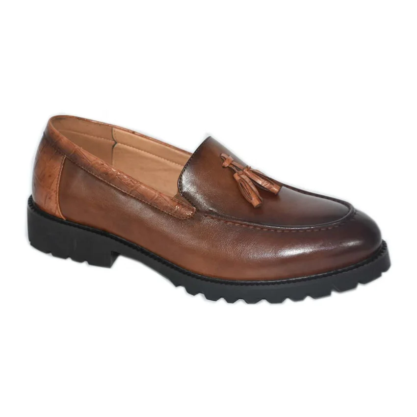 

2020 Factory Outlet Fashion Classic Men'S Dress Shoes 1 Pair Men'S Classic Dress Shoes, Black /brown