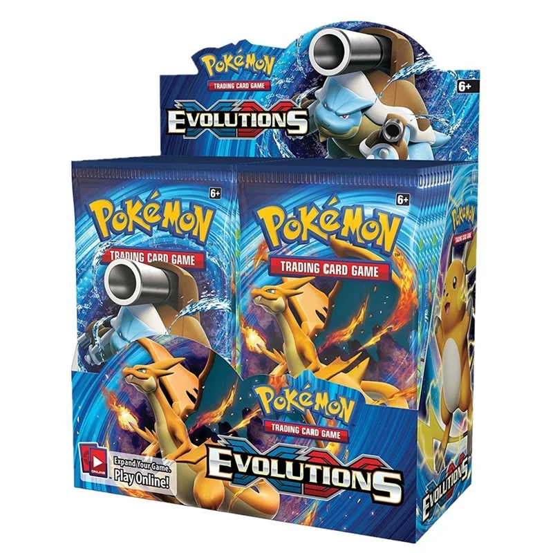 

Cheap Pokemon Trading Cards booster box Good Quality 360 Pcs/box Playing carte Pokemon GX Cards SUN & Moon