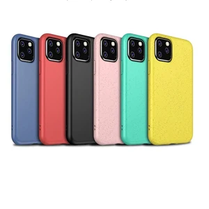 Eco Friendly Wheat Straw TPU Phone Case iPhone 11 Pro
