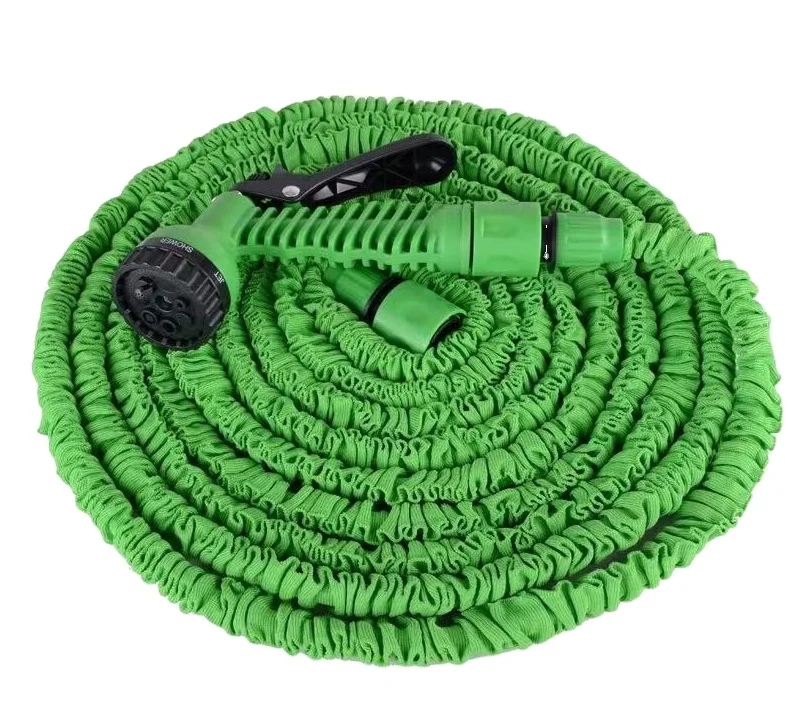 

25FT-200FT Stretch Water Garden Hose Sprayer Magic Telescopic Garden Hose Watering Sprayer Set