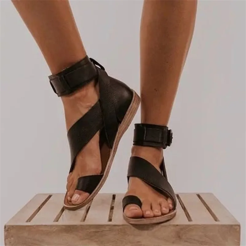 

Ethiopian Eeather Summer 2021 Beach Sandals Flats Casual Shoes Ladies Outdoor Flip-flops Shallow Sandals Dropshipping