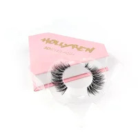 

2020 New Trend High Volume Mink Lashes Cruelty-free 3D Mink Eyelashes False Eyelashes mink lash strips