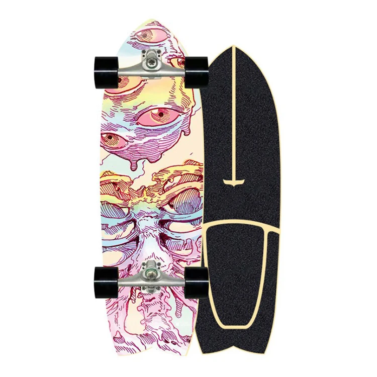 

2021 New Style Surf Skate Skateboard For Adult, Custom color