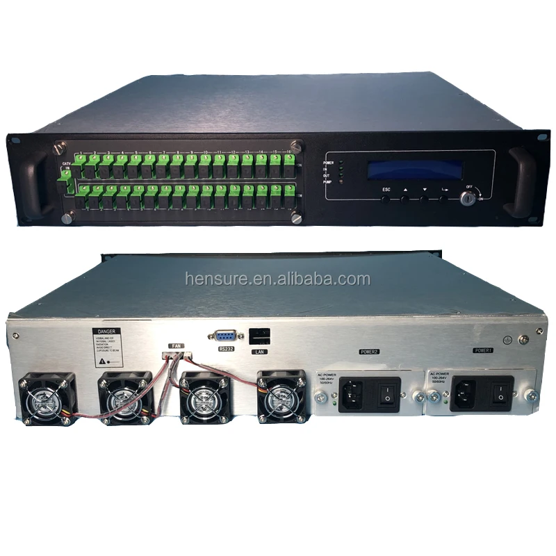 1550nm high power amplifier 32 ports wdm edfa catv equipment best price