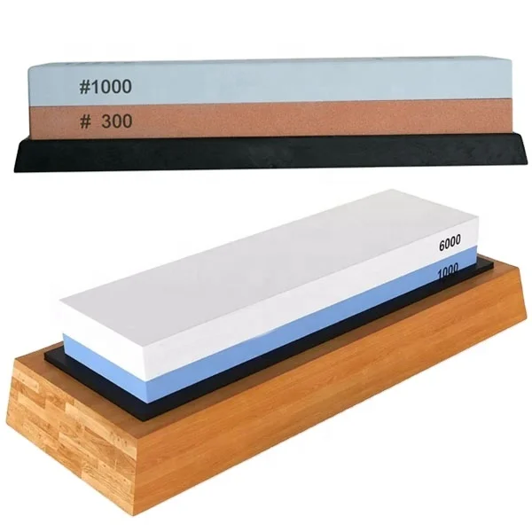 

2020 New Arrivel double side whetstone grit sharpening stone set