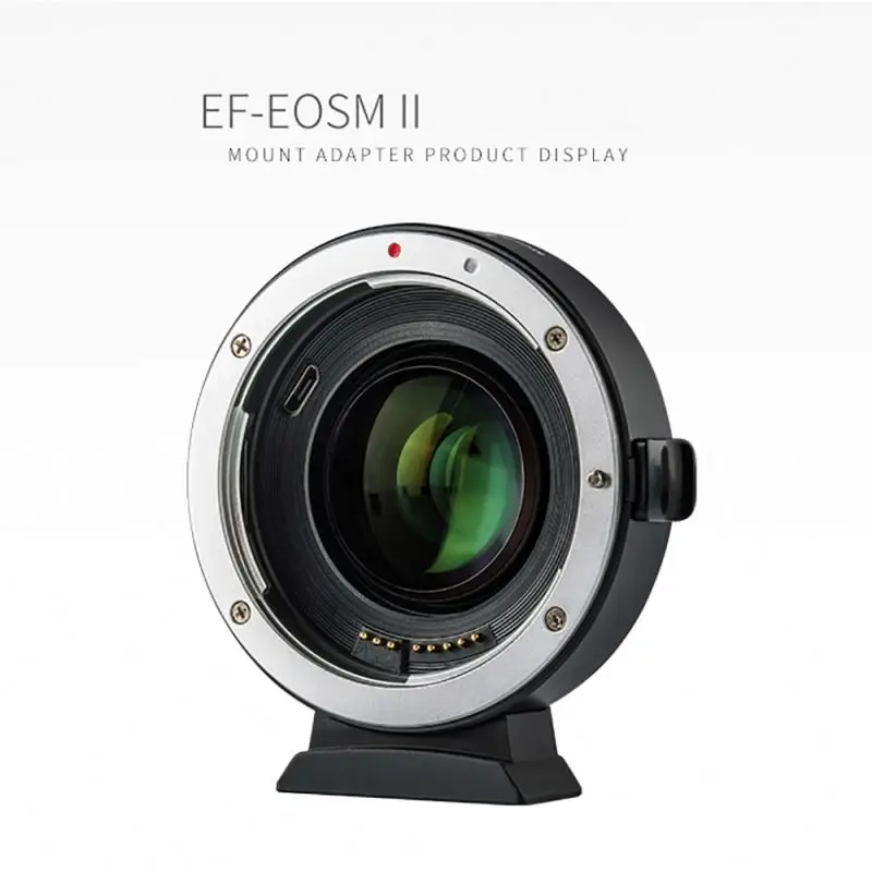 

VILTROX Lens Adapter EF-EOSM II 0.71x Speed Booster for Canon EF lens to EOS EF-M Mirrorless Camera M50 AF Auto Focal Reducer