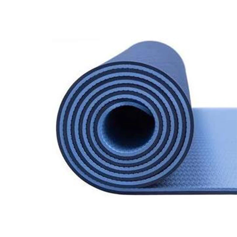 

TPE Yoga Mat With Position Line Fitness Gymnastics Mats Double Layer Non-slip Beginner Sport Carpet Pads Women 6mm Mats Yoga, Blue,green,yellow,red,pink,black,gray ,etc