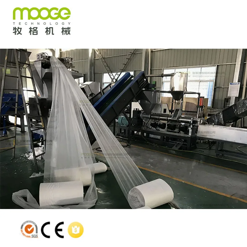 
non-woven fabrics pelletizing line 