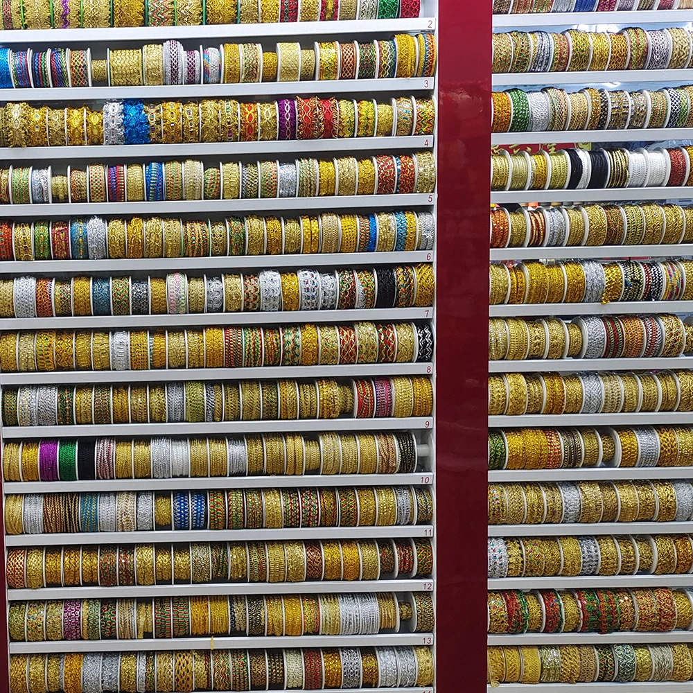 

New Style Sparkle Guipure Lace Trim Twinkling Embroidery Lace Trim Gold Lace Trim, Golden