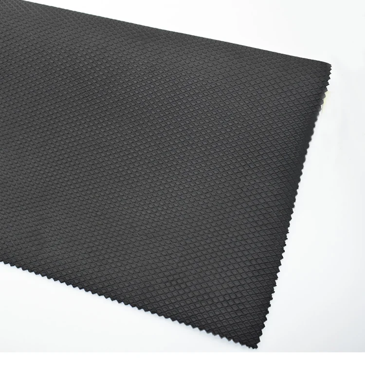 新设计 sharkskin cr 氯丁橡胶橡胶片薄防滑与尼龙织