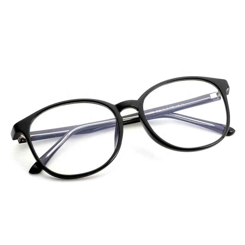 

2021 Luxury Anti Blue Light Glasses Bluelight Blocking Glasses Tr90 Round Eye Protection Filter Block Computer Glasses