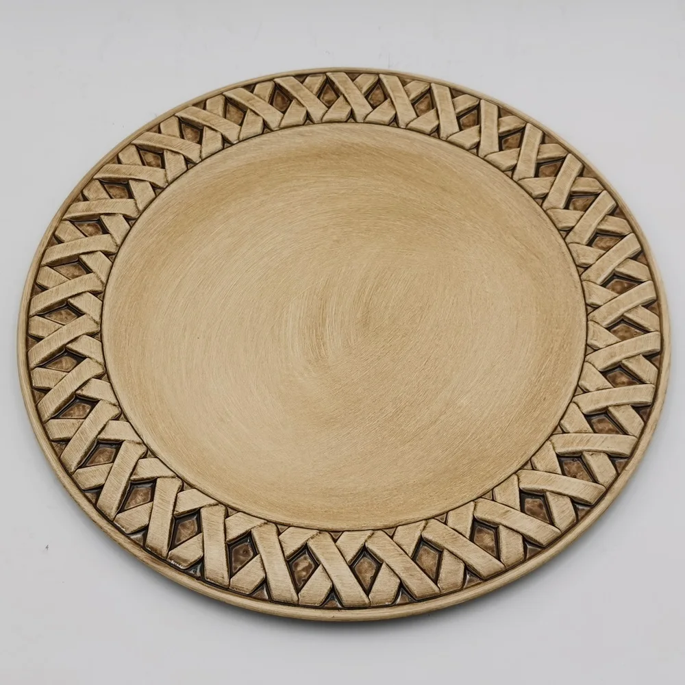 

10 Packs Cheap Decorative Color PP Plastic Salad Dry Fruit And Vegetable Tableware Food Serving Basket Tray Dish Bowl Platter