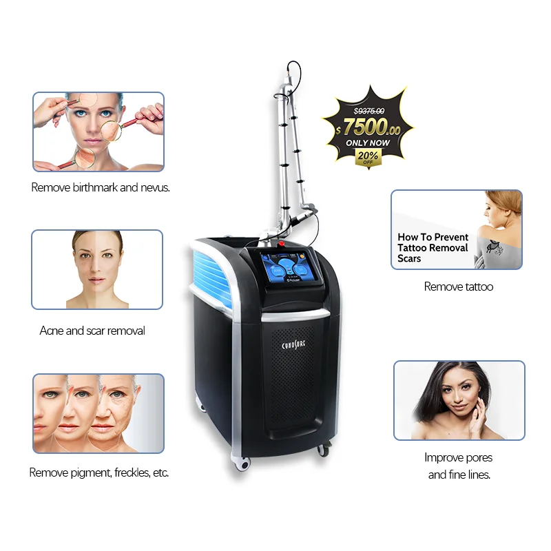 

Picosecond 755 Pigment Removal Pico Machine Picosecond 755nm Laser Device