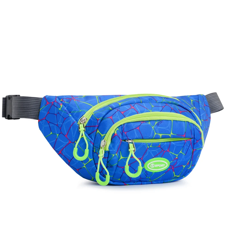 

Fashion Women Waist Bag Fanny Pack Waterproof Fitness Colorful Sport Belt Bag