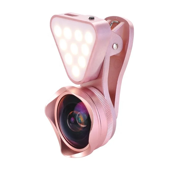 

New arrival 3 in 1 Phone Camera Lens With Flash LED for All Cell Phone