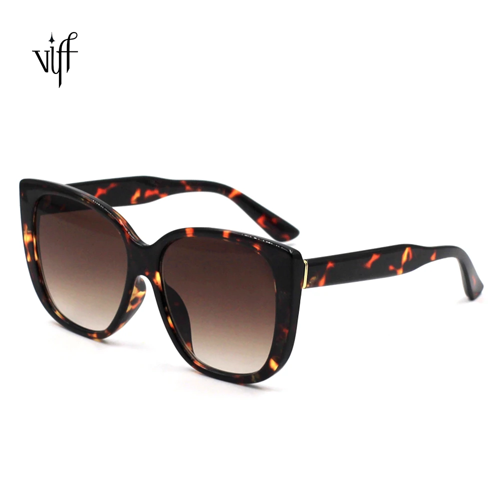 

VIFF HP19868 New 2021 fashion glasses uv400 square tortoiseshell PC frame men women shades sun glasses river sunglasses