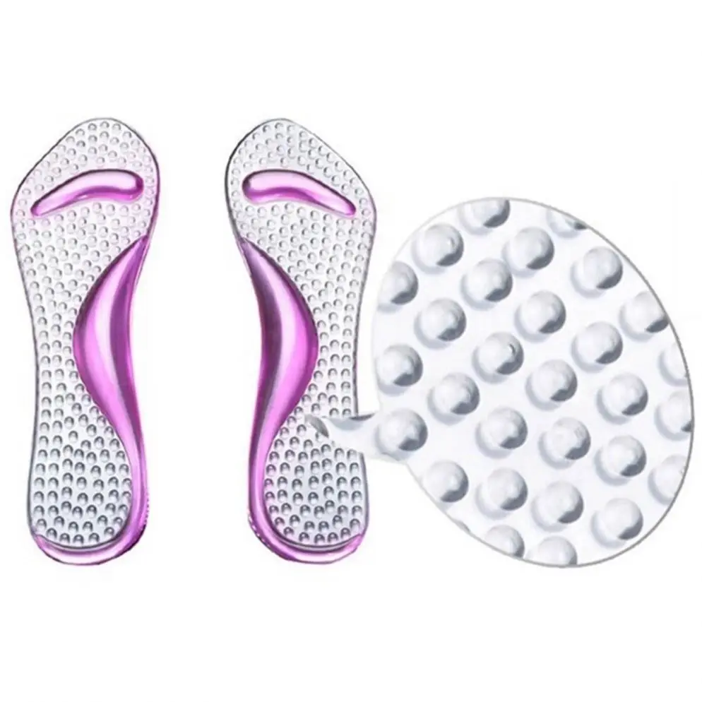 

Non-Slip Women Gel 3/4 length Arch Support Anti-slip Massaging Metatarsal Cushion Orthopedic Insoles for High Heels Shoes
