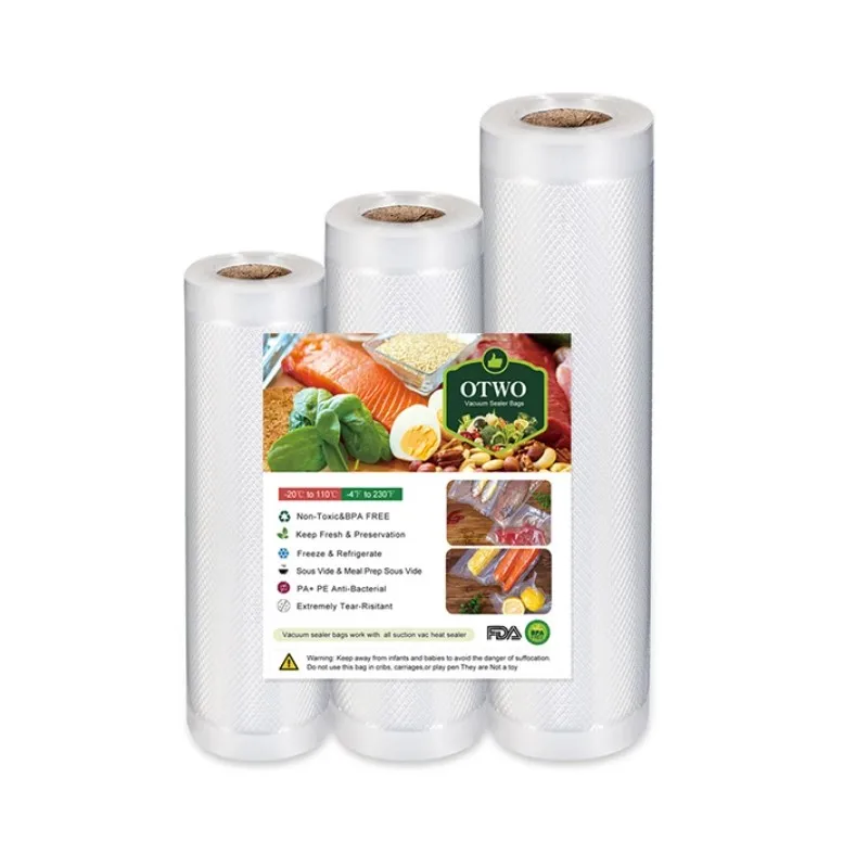 

Kitchen Food Vacuum Bag Storage Bags For Vacuum Sealer Packaging Rolls Food Fresh Saver Vacuum Bags