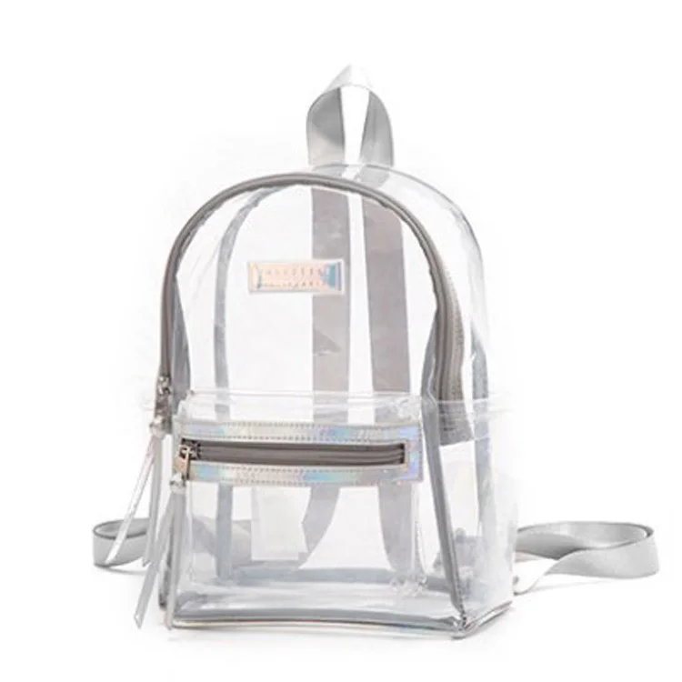 

Custom Flower Printing Waterproof Kids Clear Plastic Backpack Pvc Transparent School Bag, Black,transparent pvc,blue,etc