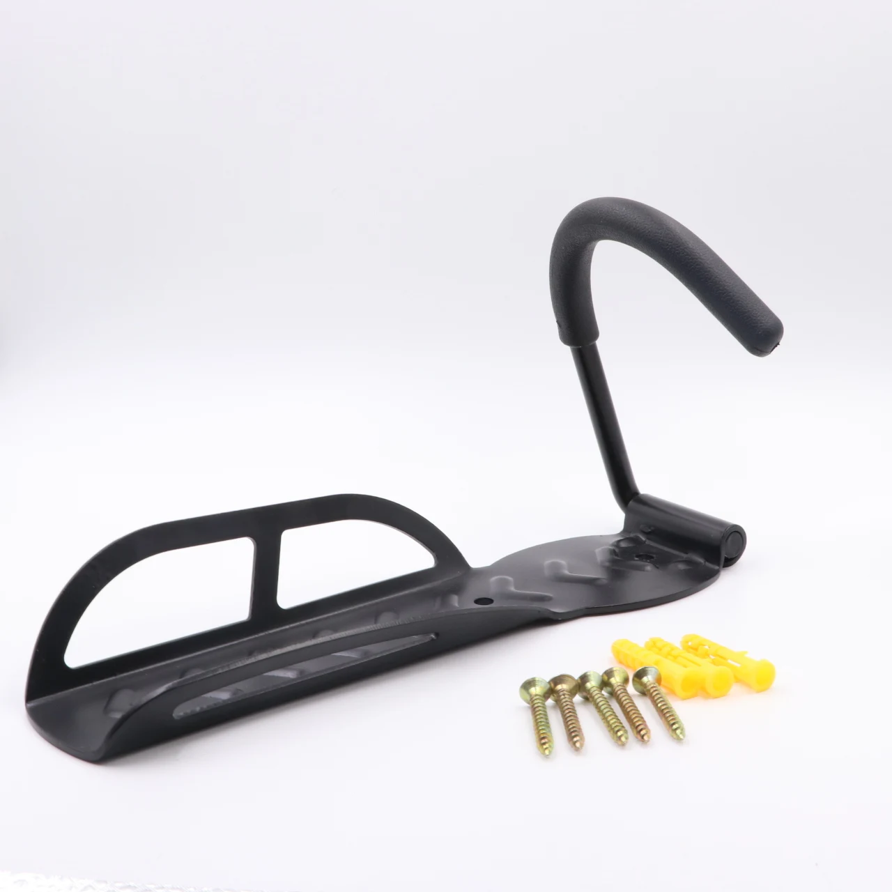 

Indoor Pack Bicycle Storage System Vertical Bike Hook, Black