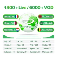 

Wholesale IPTV Provider QHDTV IPTV Account Subscription Reseller Panel 1 Year with French Arabic World European IPTV Channels