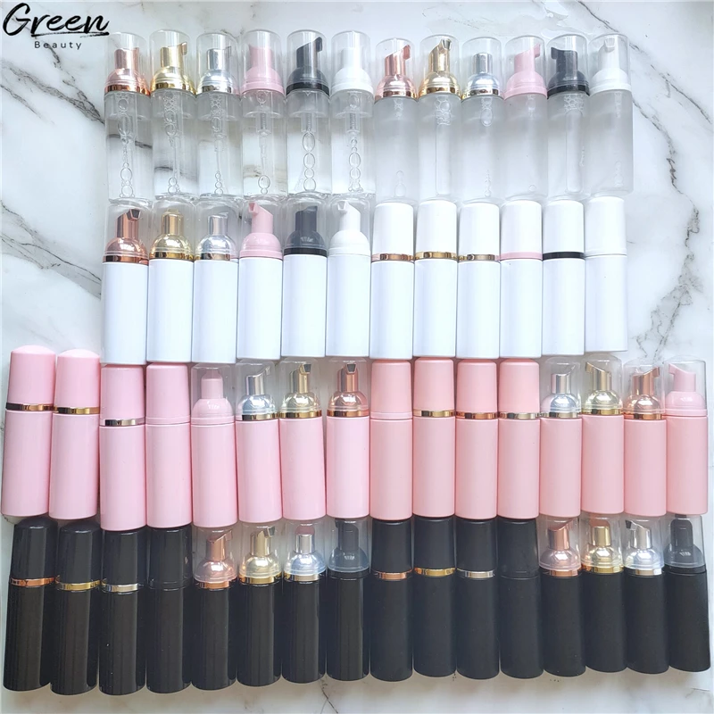 

Natural Organic Mousse Lashes Cleaner Kit Fake Lashes Shampoo Lashcleaner Custom Eyelash Extend Lashcleanser Foam Shampoo, Clear