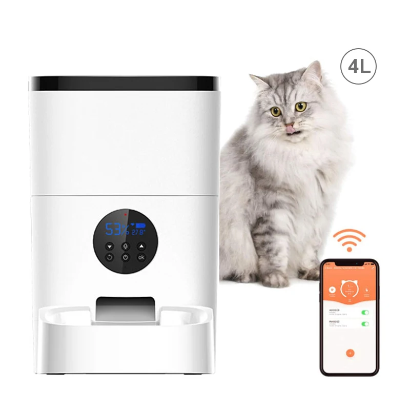 

Wholesale New Style Smart Wifi Pet Dog Automatic Silicone Pet Food Feeder Animal Feeders Slow Pet Bowl Feeder