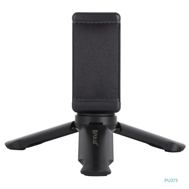 

Same day shipping puluz phone tripod stand with phone clamp for smartphone, Black