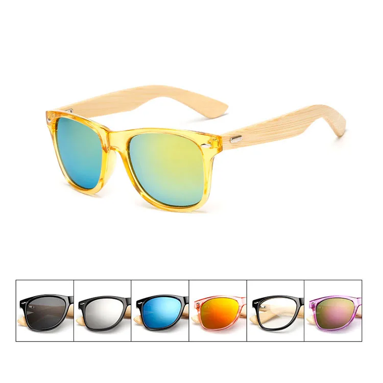 

Customized Logo Eco Friendly Natural Promotional Wooden Sunglasses Polarized