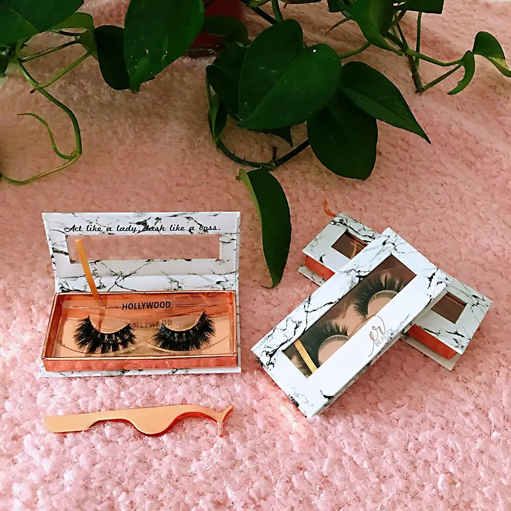 

Wholesale custom boxes vegan mink eyelashes, Nature color black