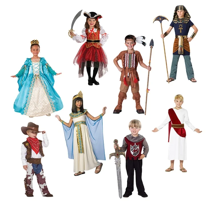 

Wholesale halloween costumes medieval child dress costume, As picture