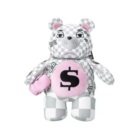 

2022 New Camouflage Backpack Men's Cool Teddy Bear Doll Bag Women's Backpack INS Bag