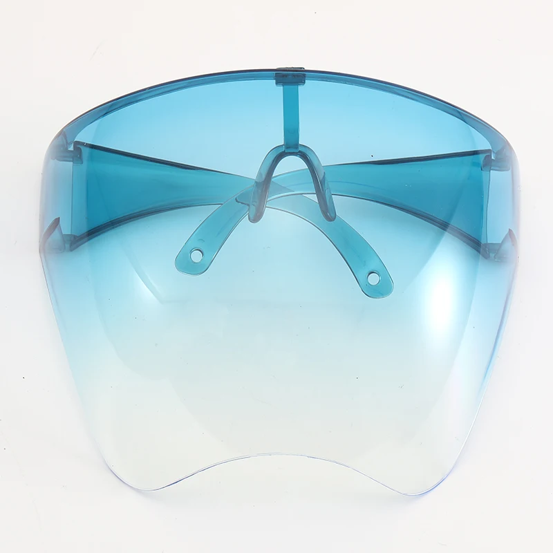 

Stylish Plastic Transparent Protective Anti Fog Face Shield Glasses Sunglasses