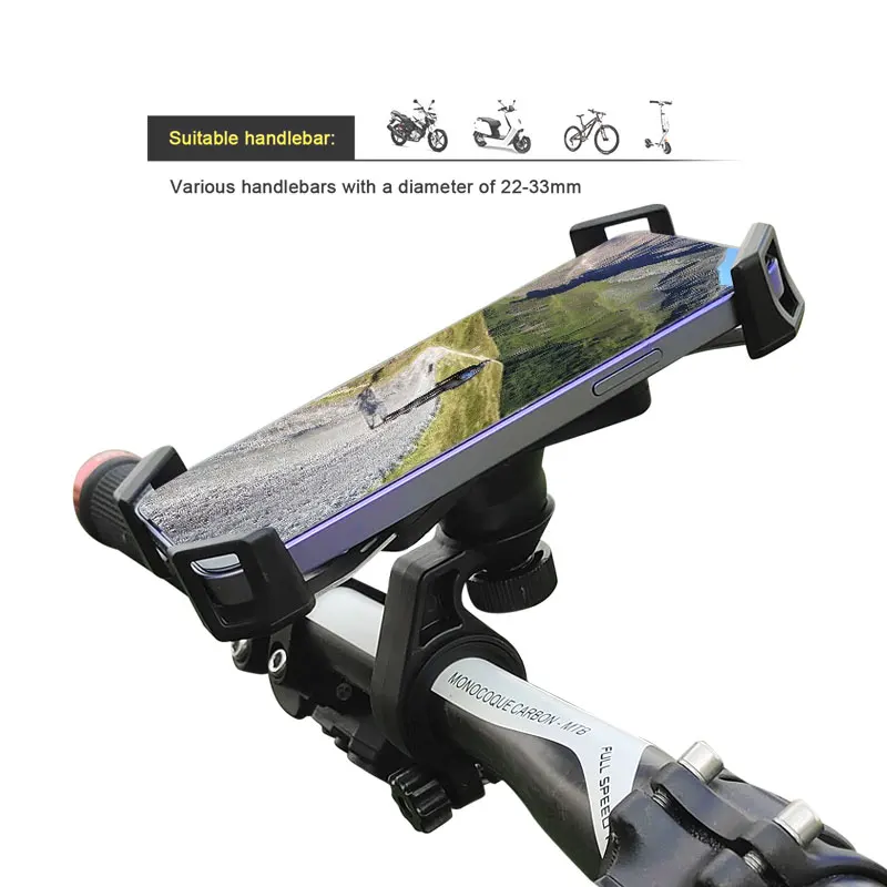 

quarter turn phone mount motorcycle phone mount for clip ons phone bike holder