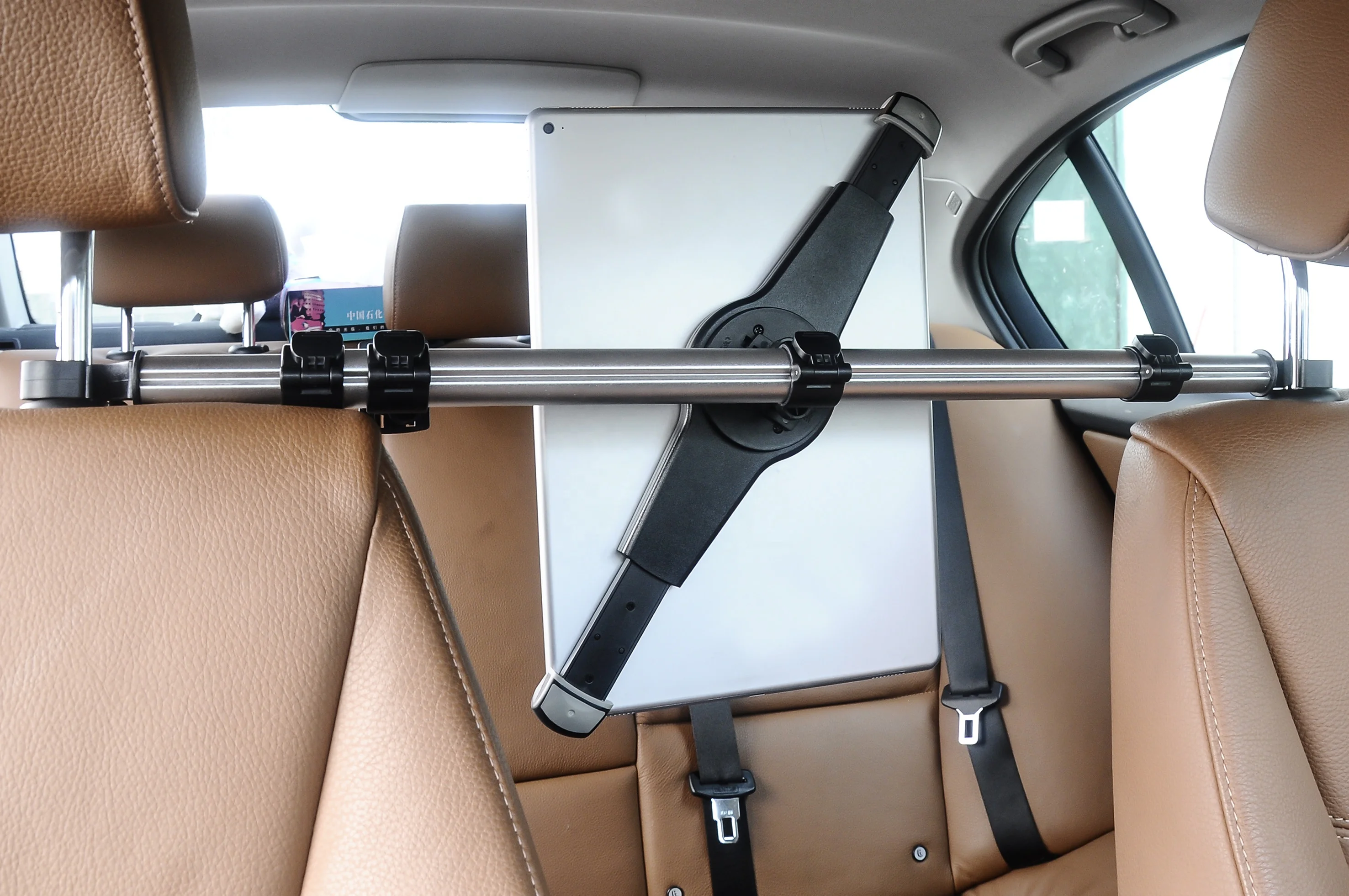 Universal Pc Tablet Holder Car Headrest Seat Cradle 360 Degree