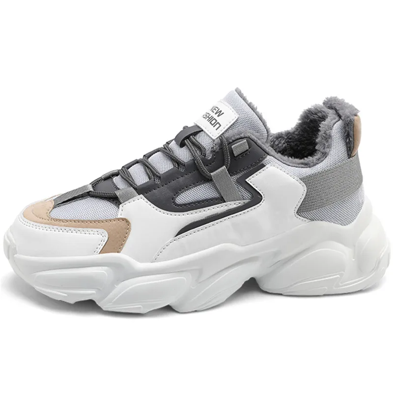 

Dropshipping Custom Logo Men High Quality Trendy Chunky Sneakers Comfortable Male Outdoor Casual Sports Trainers Footwear