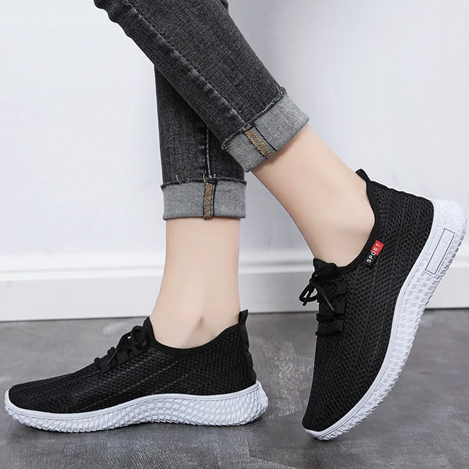 

Women Sneakers Breathable Sport Running Shoes Fashion Lightweight Ladies Platform Casual Sneakers White Women Vulcanized Shoes, Colorful