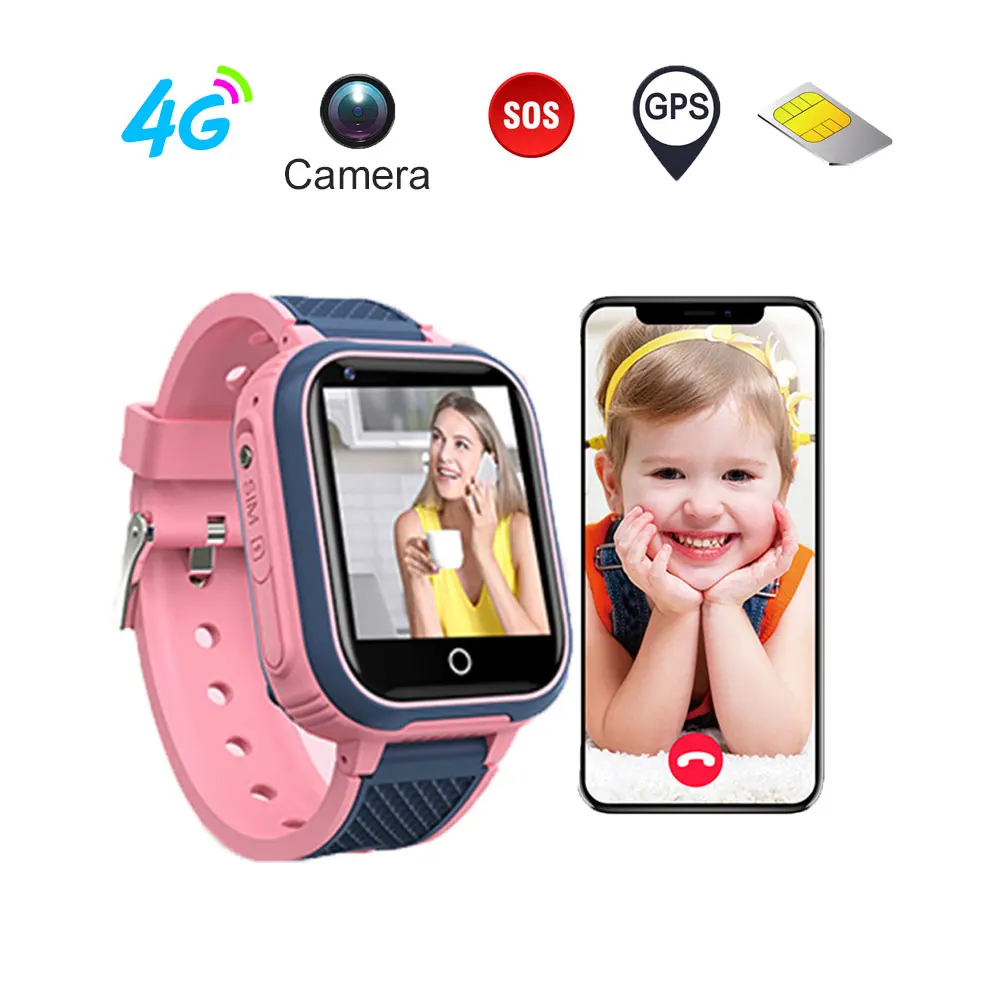 

Seniors kid watches children call SOS emergency smart watch best 4g GPS tracker bracelet children protector smartwatch