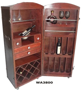 Retro Folding Bar Cabinet Buy Home Bar Cabinet Antique Bar Cabinet Antique Furniture Bar Cabinet Product On Alibaba Com