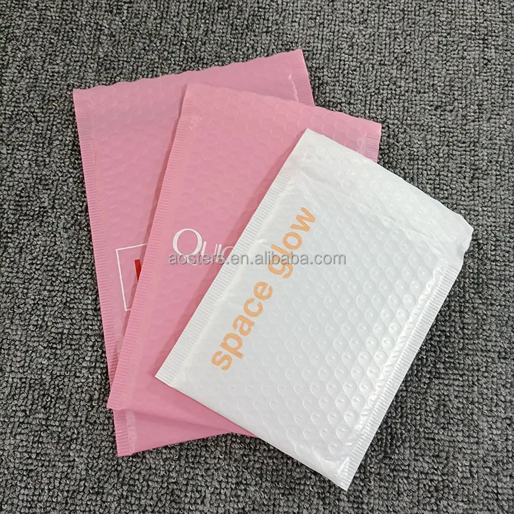 

Latest Customized Printed Logo Glossy Shipping Bubble Mailing Bag Envelope