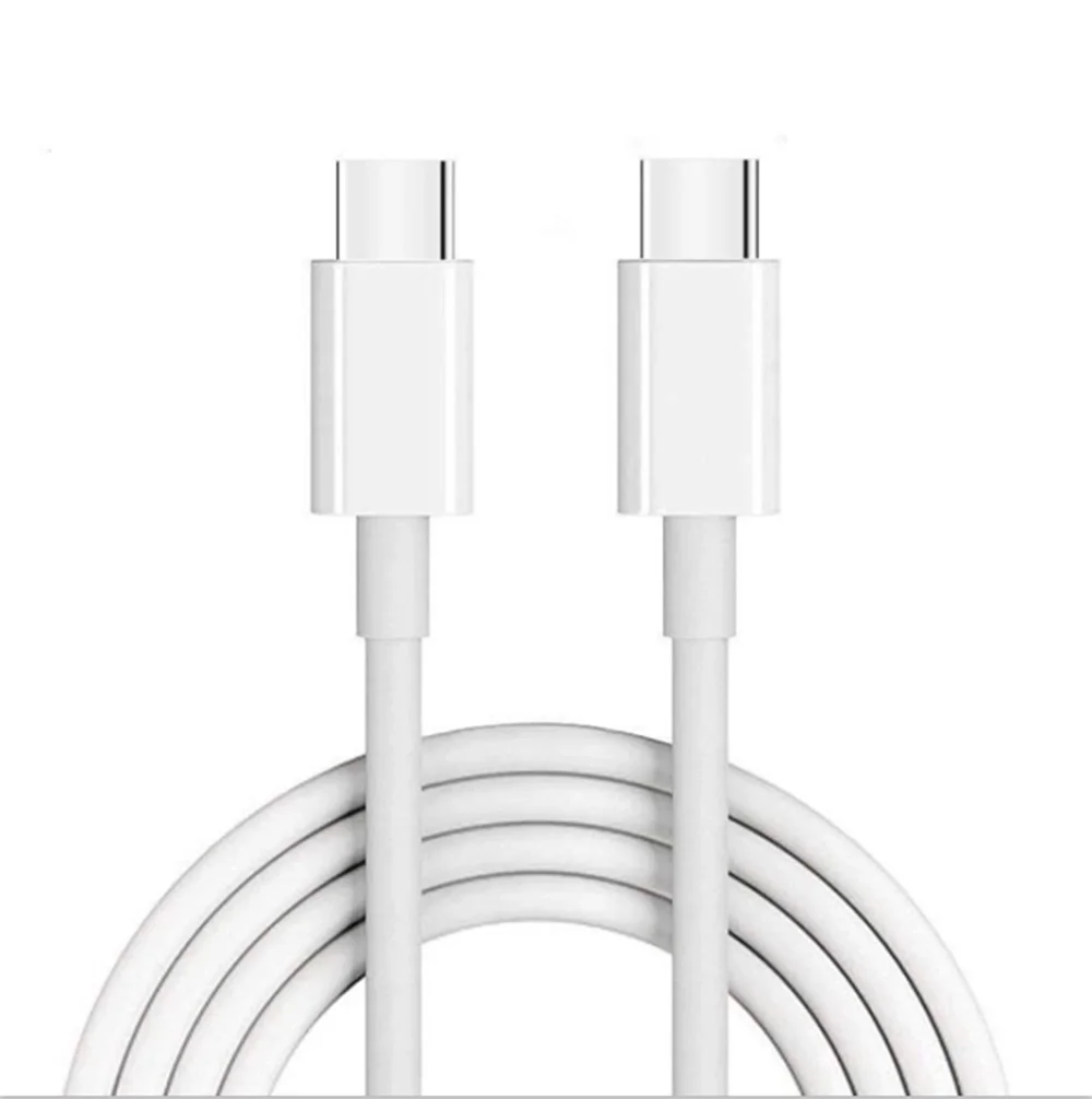 

Wholesale USB-C to Type C Fast Charging Mobile Phone Data Cable for iPhone 12 Cable USB C Kabel, White