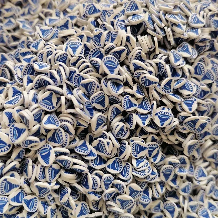 1KG DIY Craft Slime Sprinkles Blue Sea Conch Marine Animal Polymer Clay  Sprinkles Slices