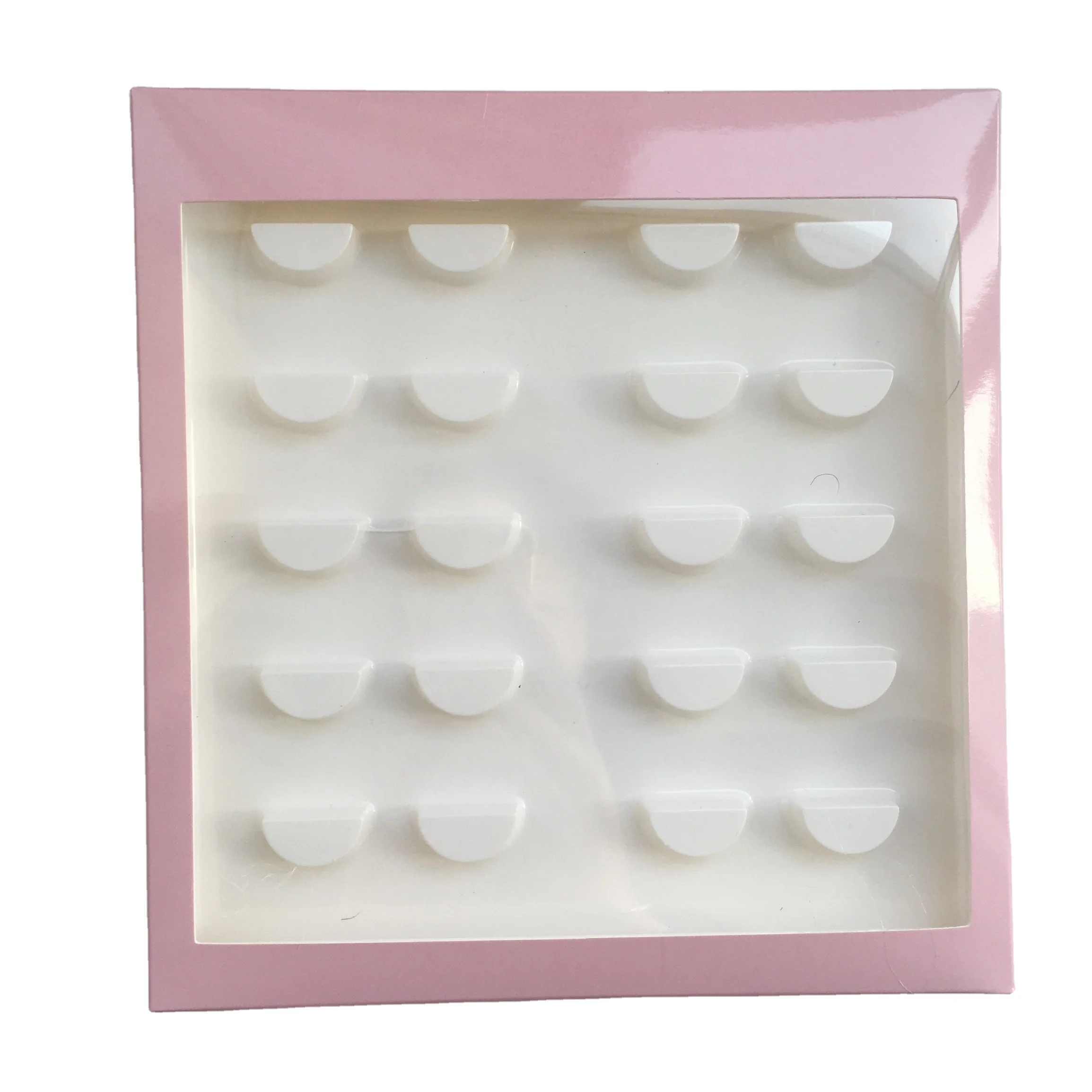

2020 Newest 10 pairs lashes book 25mm mink eyelashes packaging book 3D Real Mink Lashes