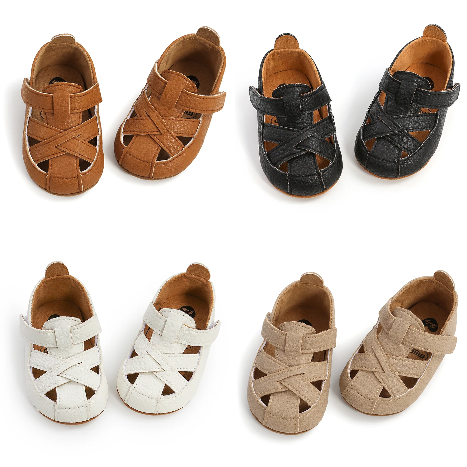 

Unisex Summer Newborn Boy Leather Shoes New Infant Toddler Baby Sandals For Girls