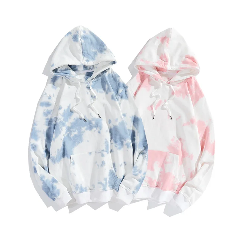 

100% cotton pullover Custom Tie Dye Hoodie Men s Cotton Terry Acid Wash Hoodie Wholesale