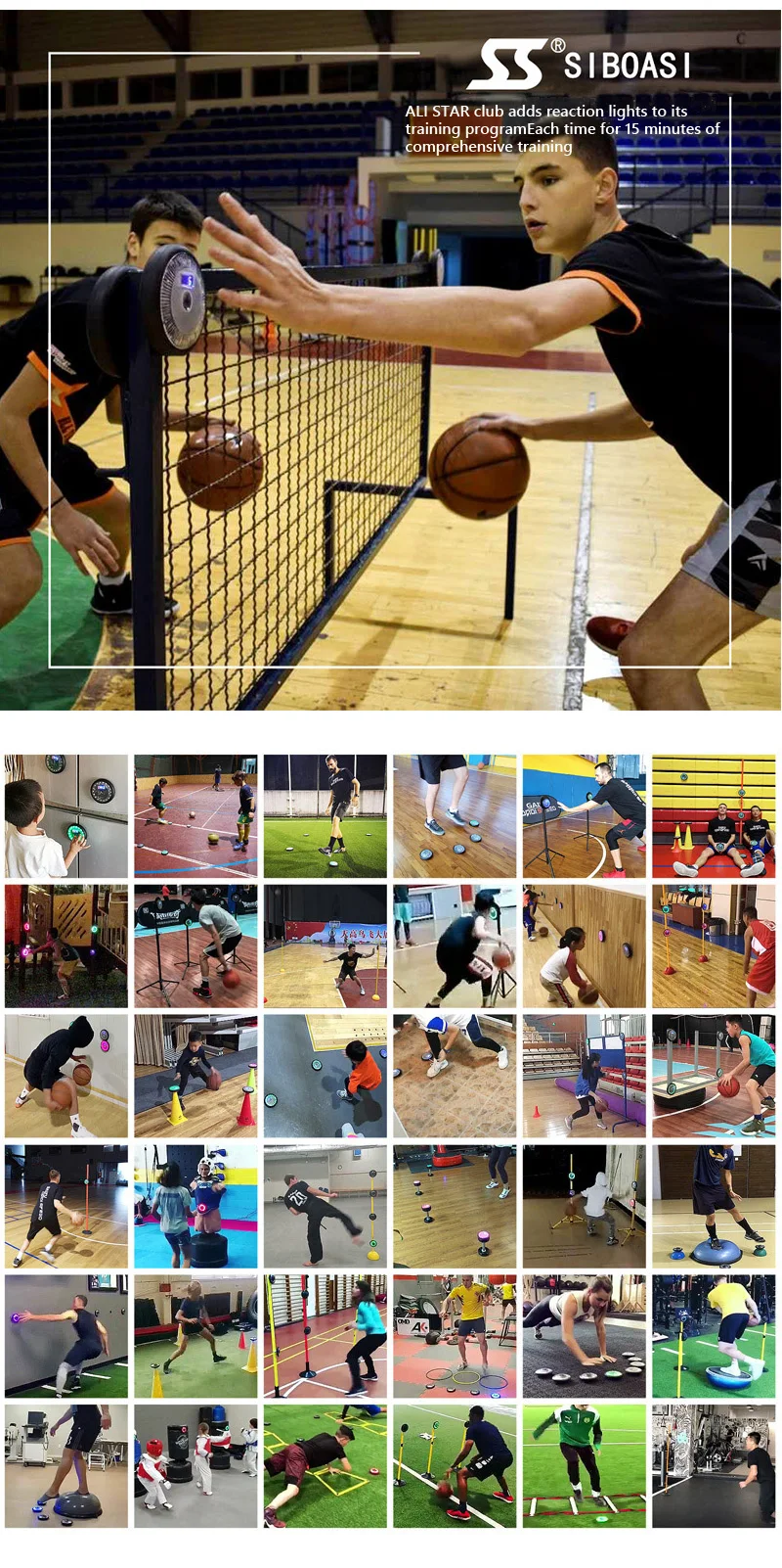 LED light sports training