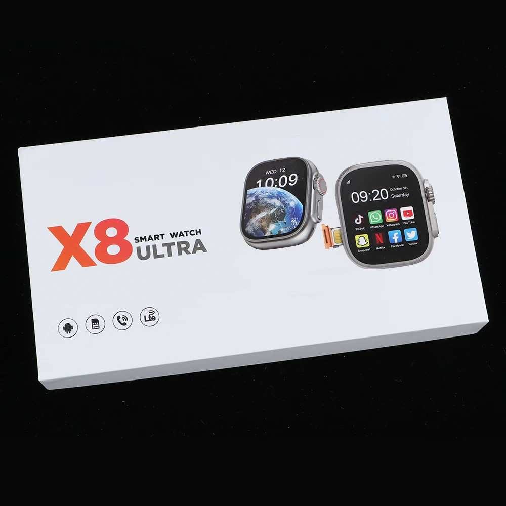 

VALDUS X8 4G Ultra S9 Smartwatch akilli saat montre relogio reloj inteligente hombre GPS Wifi RAM 2G ROM 16GB Smart Watch
