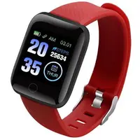 

2019 hot sale smart bracelet 116 Plus smartwatch heart rate fitness smart sport watch